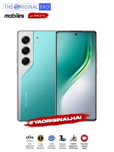 Tecno Camon 40 - 8GB RAM - 256GB Storage - PTA Approved - 12 Months Warranty - Teal - The Original Bro Mobiles - TOB29